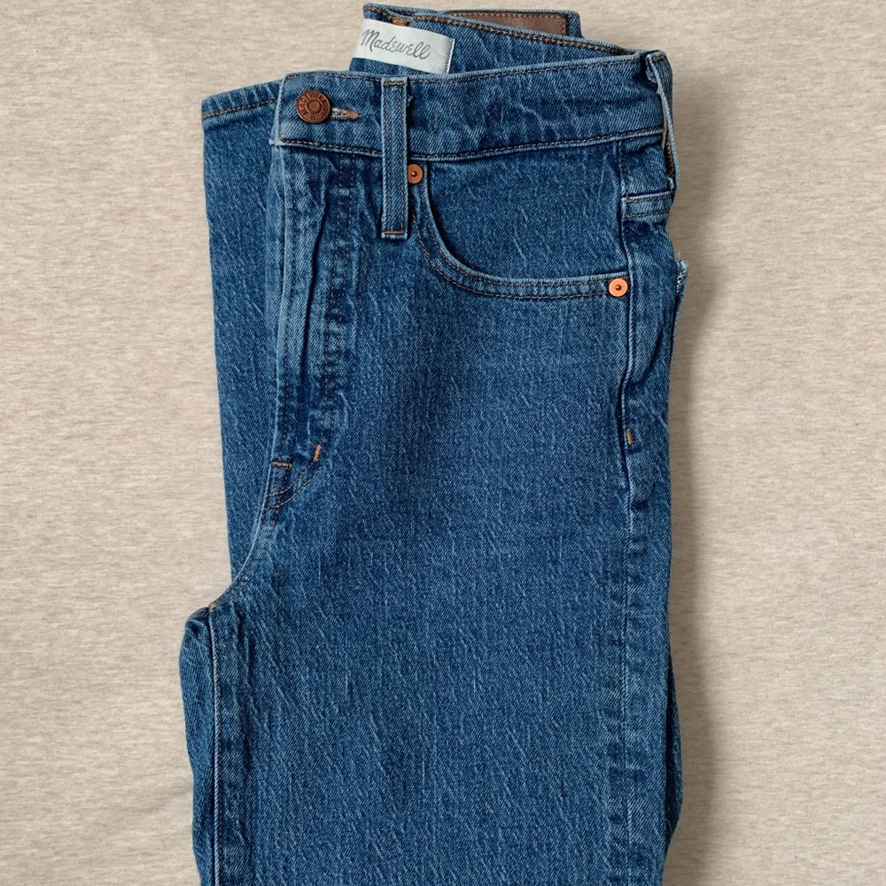 Madewell Women’s Perfect Vintage Straight Crop Jean